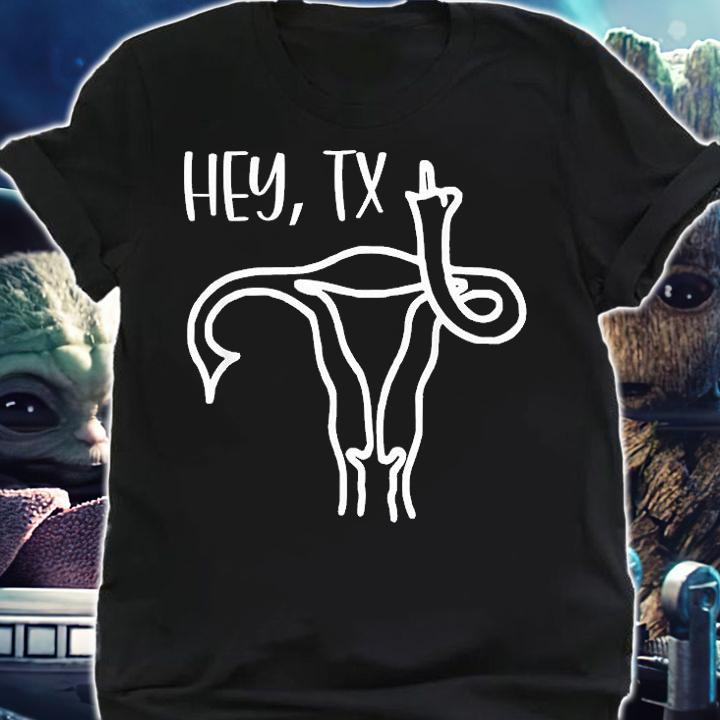 Pro Choice Her Body Her Choice Reproductive Right Anti TX Fuck T-Shirt