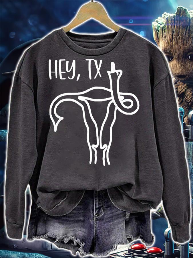 Pro Choice Her Body Her Choice Reproductive Right Anti TX Fuck T-Shirt