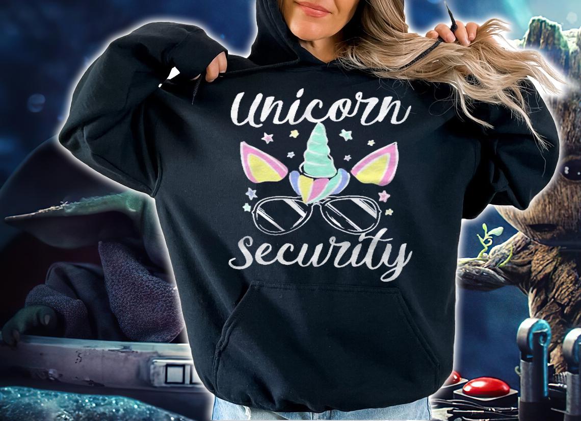 Unicorn Security Funny Halloween Costume t-shirt