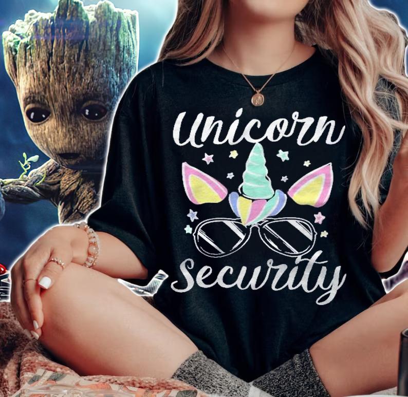 Unicorn Security Funny Halloween Costume t-shirt