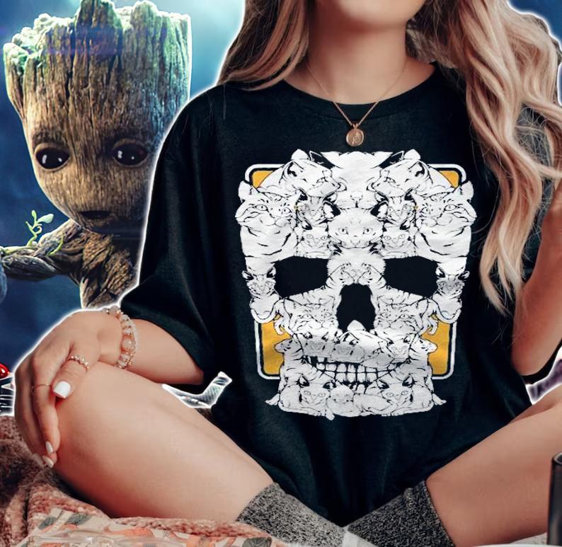 Cat Skull Kitty Skeleton Death Goth Gothic Occult Satanist Shirt woman shirt