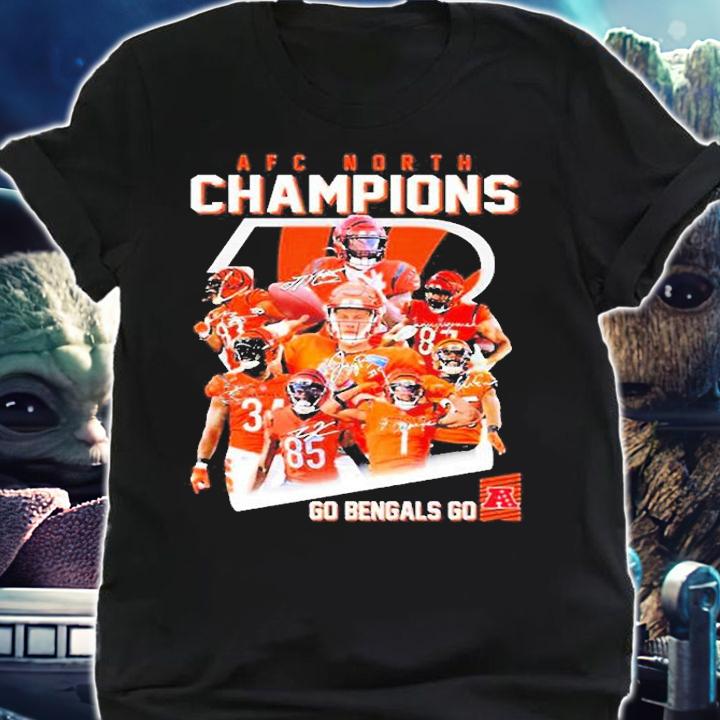 Cincinnati Bengals 2022 Champion AFC North Division T-Shirt shirt