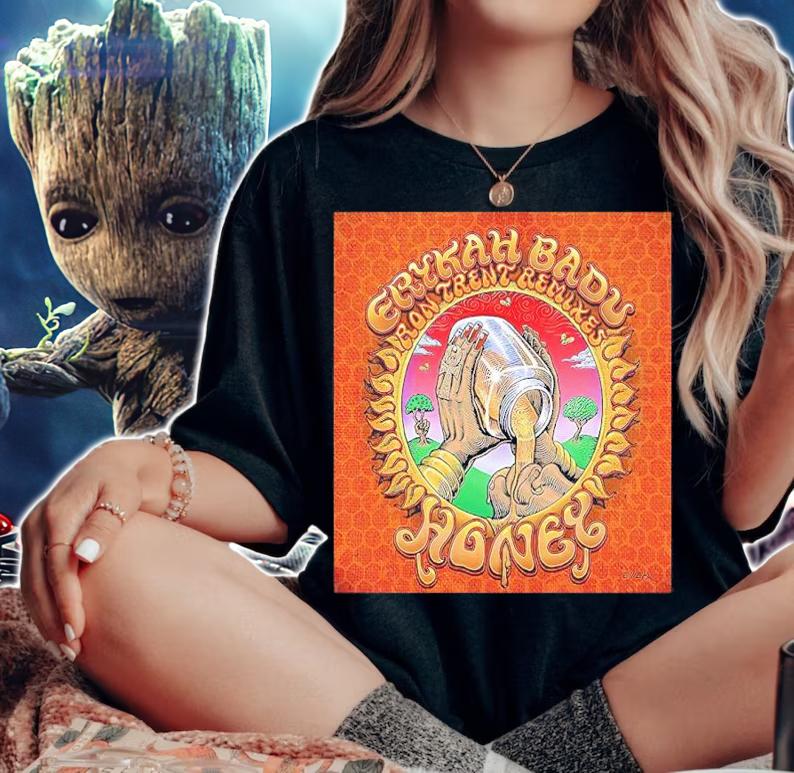 Erykah Badu Ron Trent Remixes Honey Shirt woman shirt