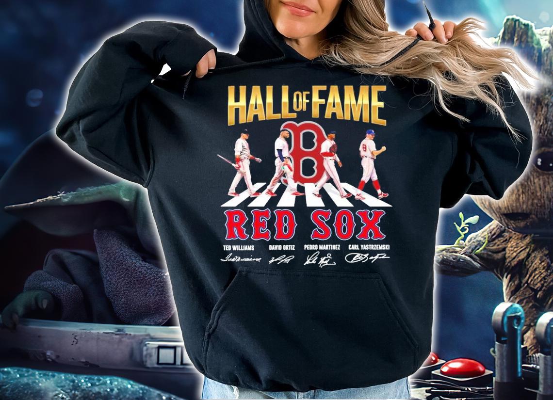 Hall Of Fame Boston Red Sox Abbey Road Signatures Shirt hoodie