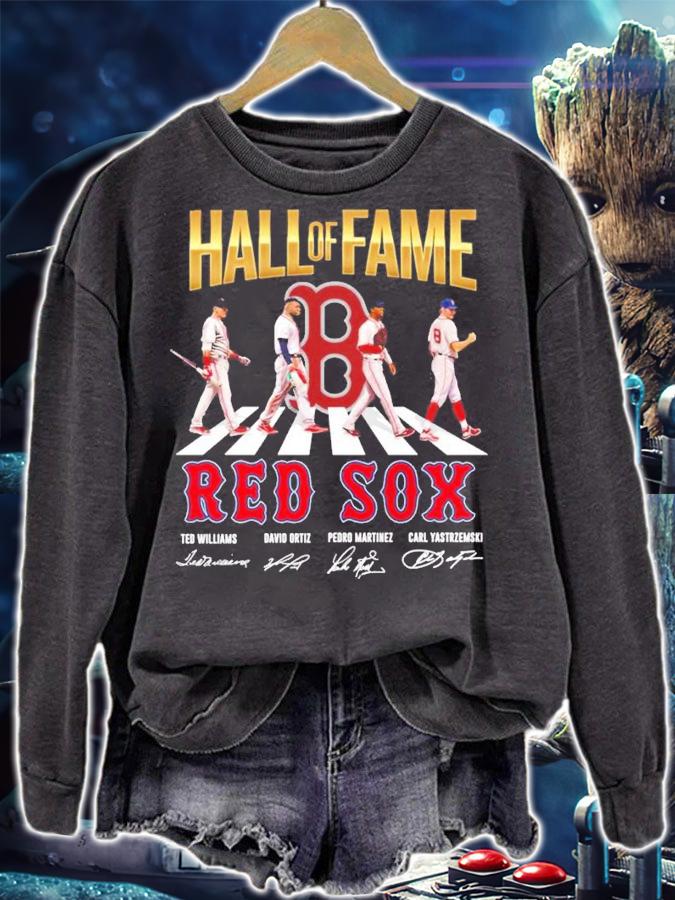 Hall Of Fame Boston Red Sox Abbey Road Signatures Shirt sweatshirt