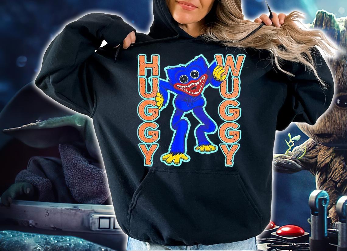 Huggy Wuggy For Poppy Playtime Horror Game T-Shirt hoodie