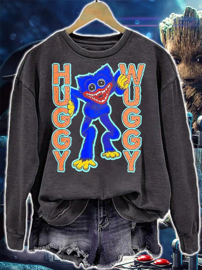 Huggy Wuggy For Poppy Playtime Horror Game T-Shirt sweatshirt