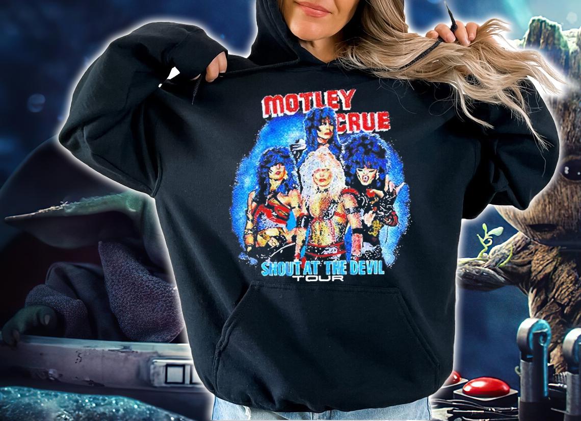 Motley Crue Shout At The Devil Tour Shirt hoodie