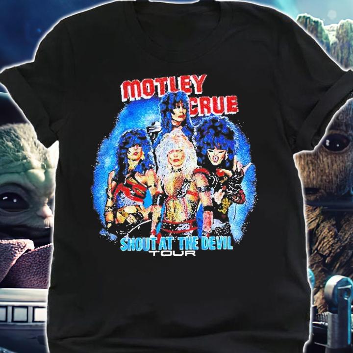 Motley Crue Shout At The Devil Tour Shirt shirt