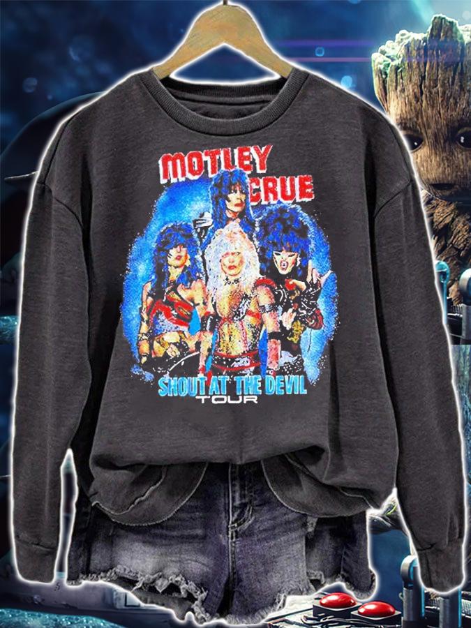 Motley Crue Shout At The Devil Tour Shirt sweatshirt