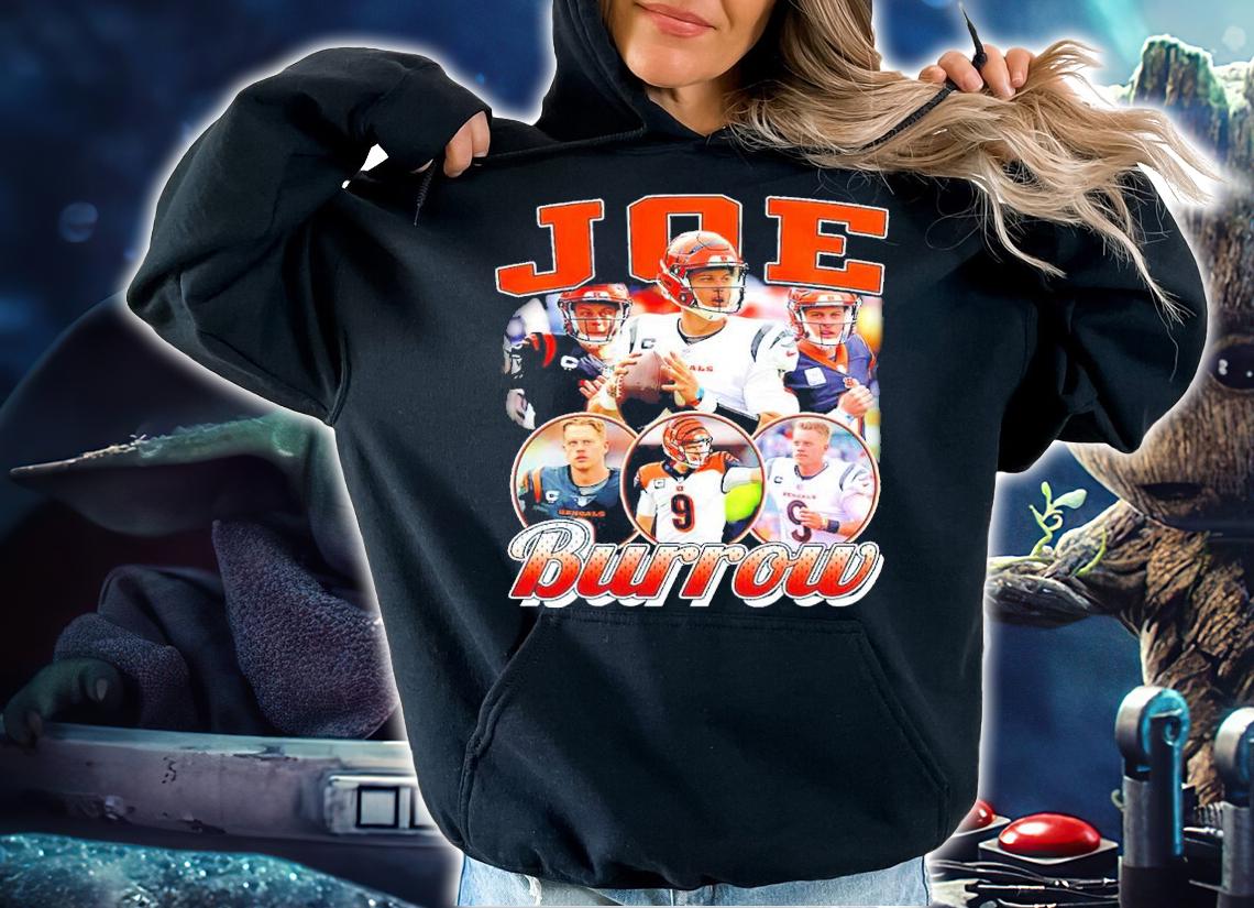 NFL Vit Cincinnati Bengals Joe Burrow Autographed Shirt hoodie