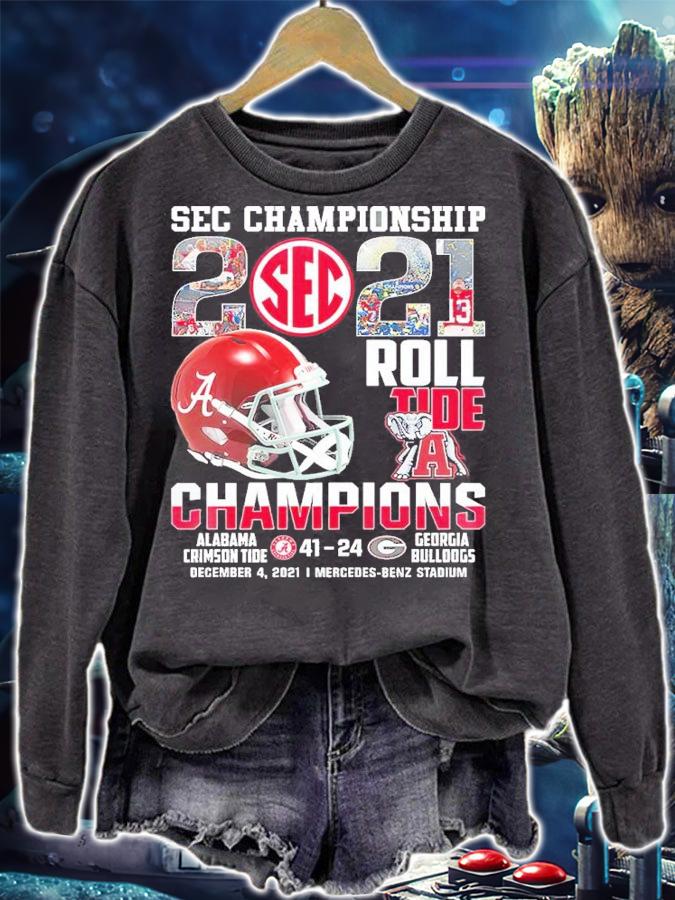 Sec Championship 2021 Roll Tide Champions shirt