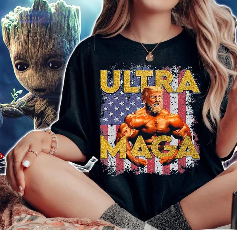 The Great Maga King - Maga King Trump 2024 Vintage T-Shirt woman shirt