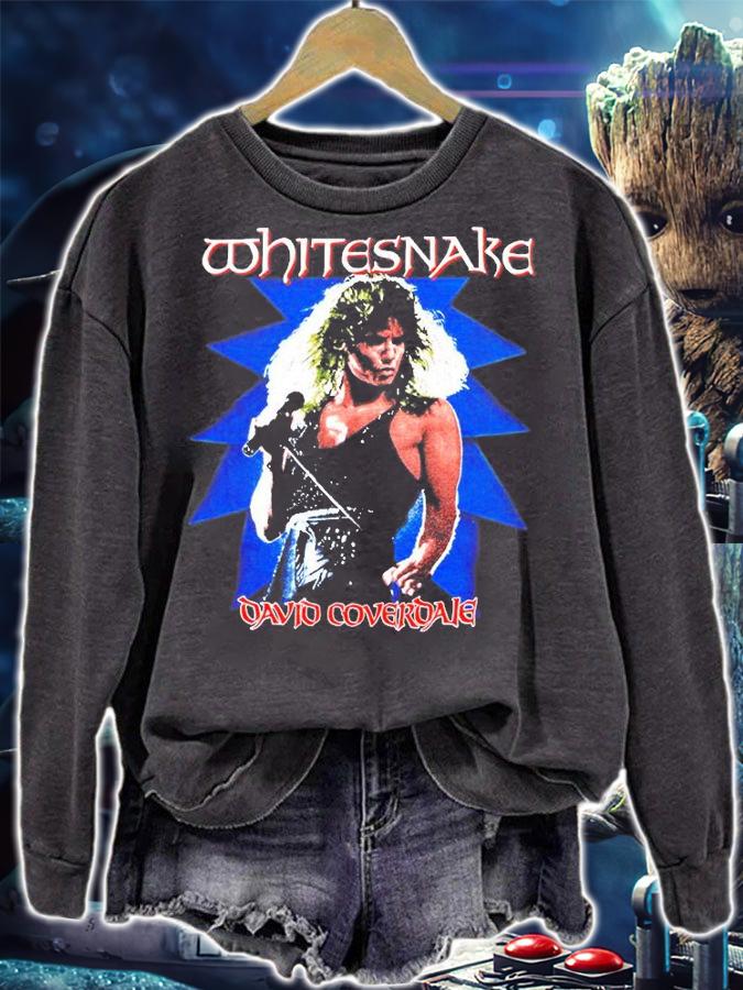 Vintage Legend Whitesnake Rock Band Gift Fans T-Shirt