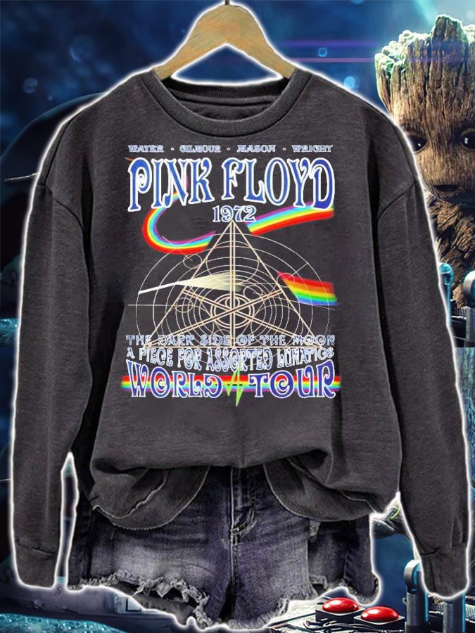 Pink Floyd 1972 the dark side of the moon a piece for assorted lunatics world tour shirt