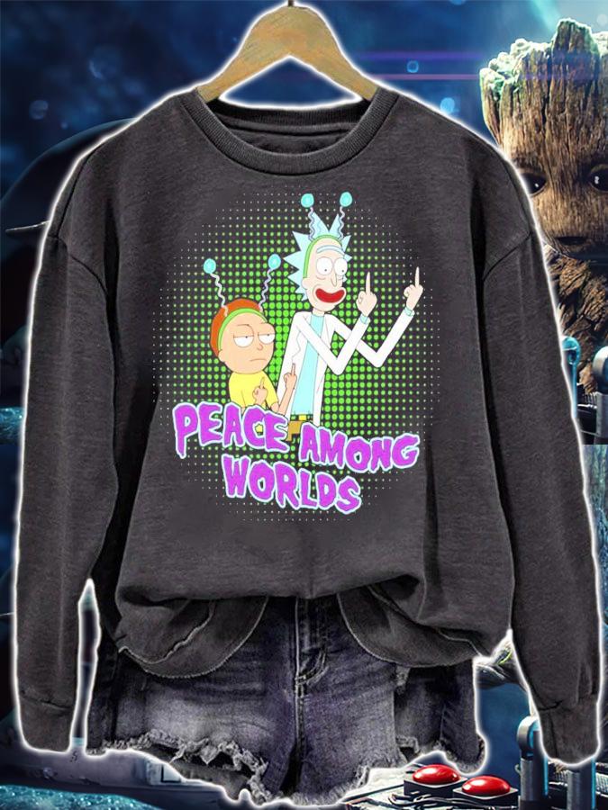 Rick And Morty Peace Among Worlds shirt