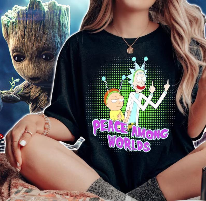 Rick And Morty Peace Among Worlds shirt