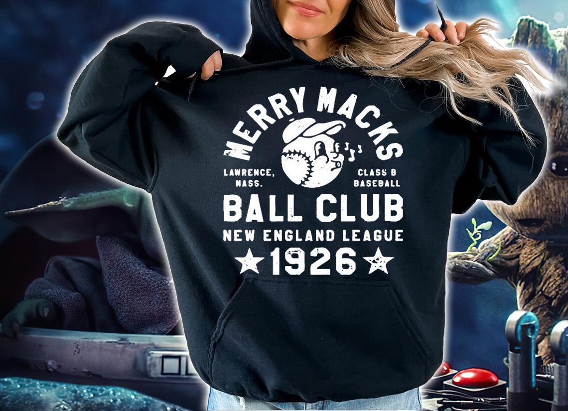 Lawrence Merry Macks Ball Club New England League T-Shirt