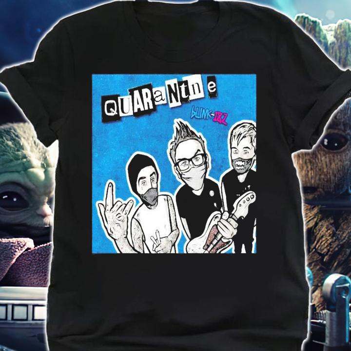Quarantine Blink 182 shirt
