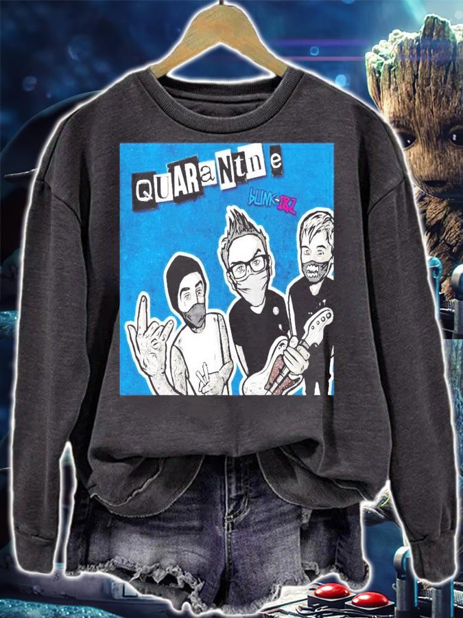Quarantine Blink 182 shirt