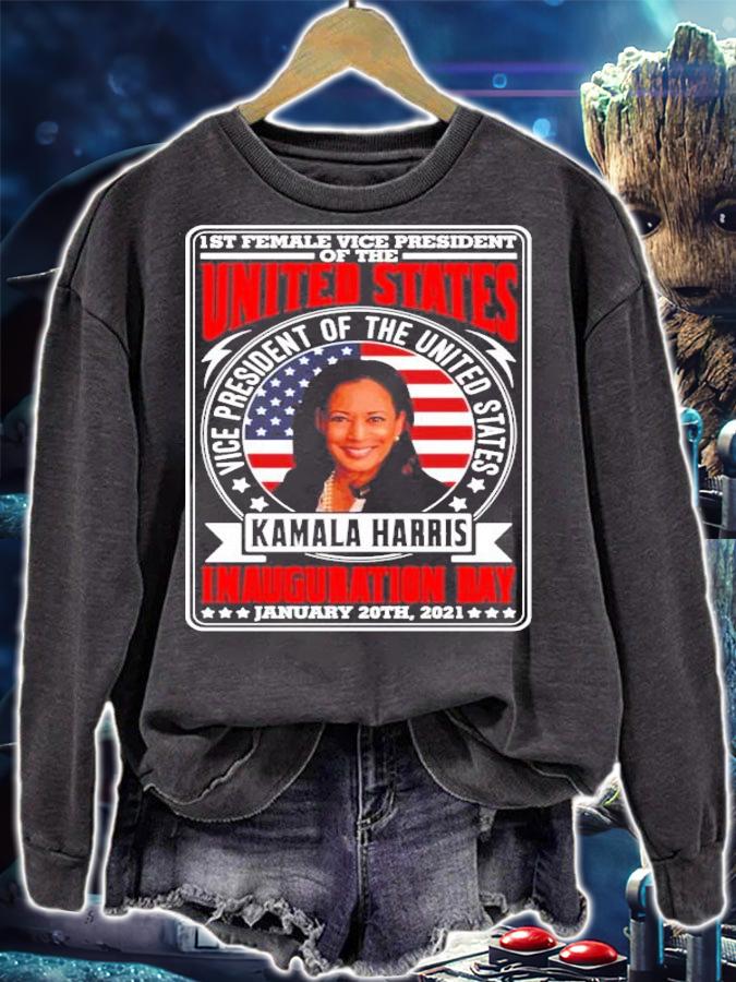 1 st female vice president of the United States vice president of the US Kamala Harris shirt