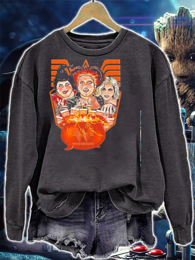 Hocus Pocus Whataburger Shirt.Jpg sweatshirt