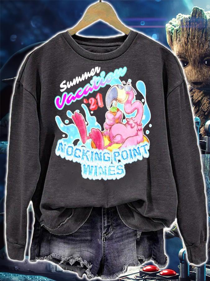 Summer Vacation '21 nocking point wines t-shirt sweatshirt