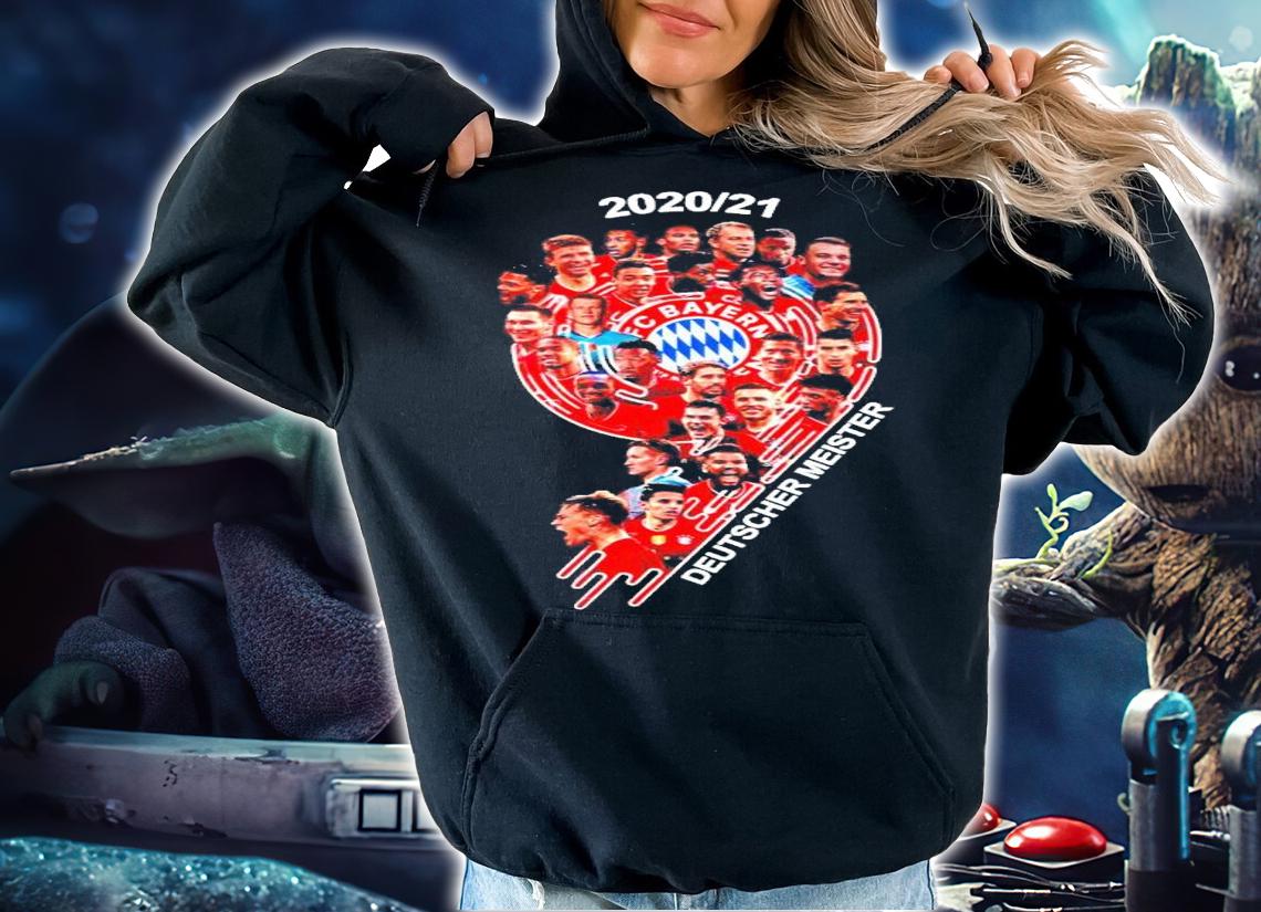 2020 2021 FC Bayern Deutscher Meister shirt hoodie