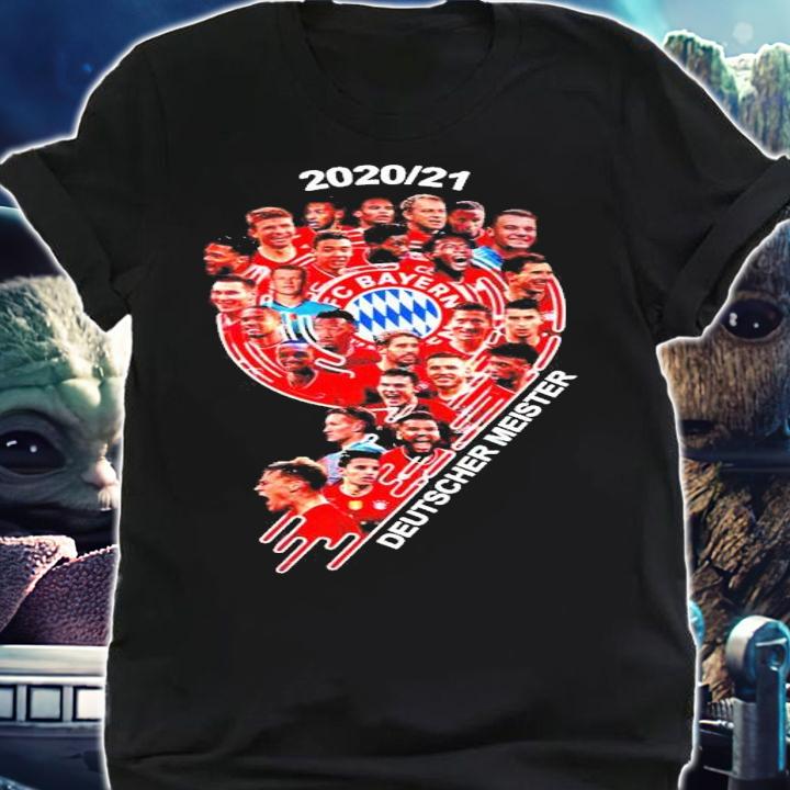 2020 2021 FC Bayern Deutscher Meister shirt shirt