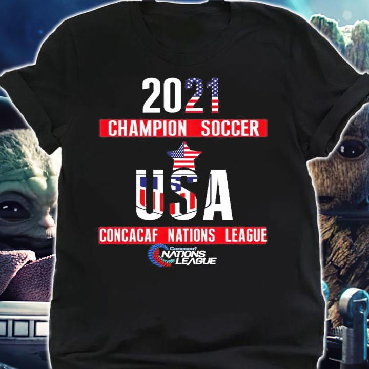 2021 Champion soccer USA Concacaf Nations League shirt shirt