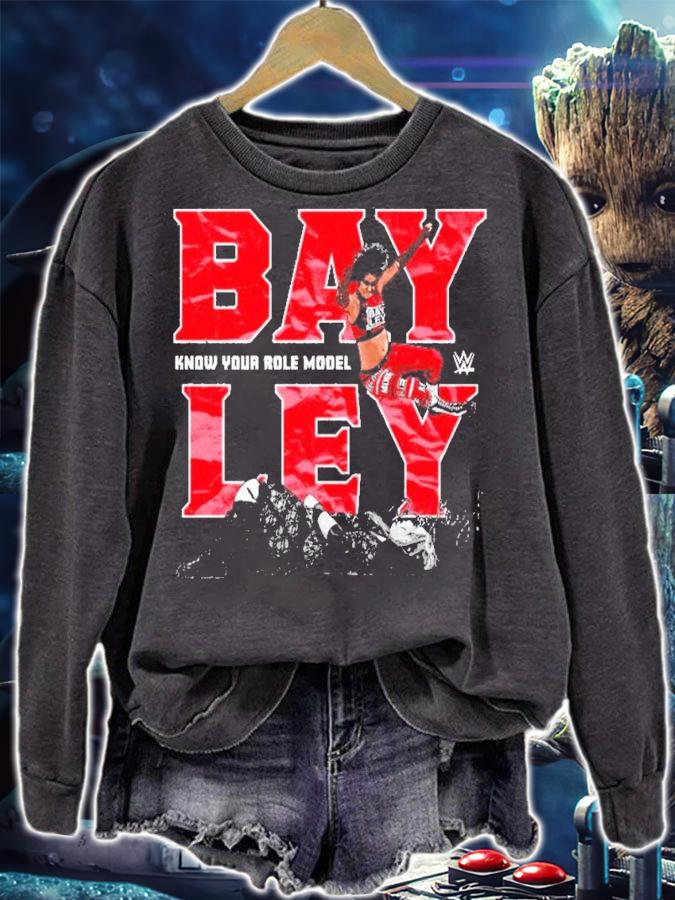 Bayley Know Your Role Model WWE Shirt