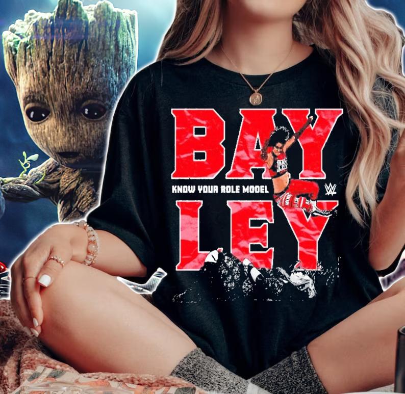 Bayley Know Your Role Model WWE Shirt