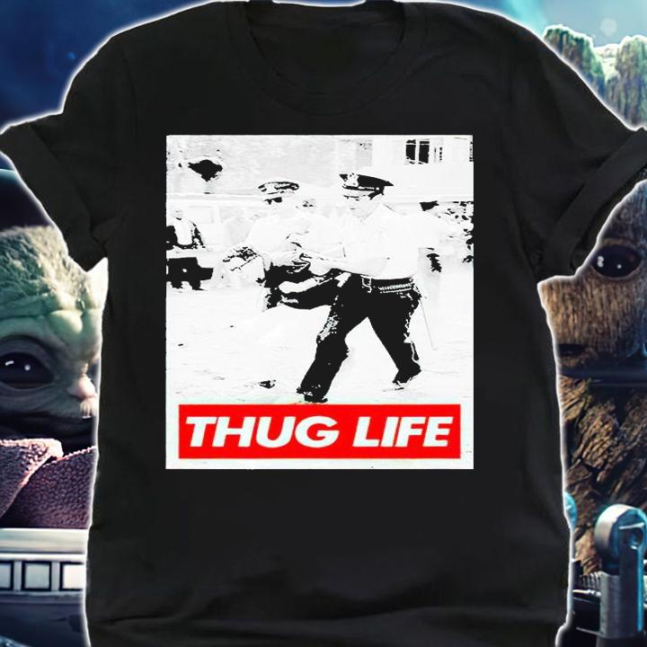 Bernie sanders protest arrest thug life T-shirt