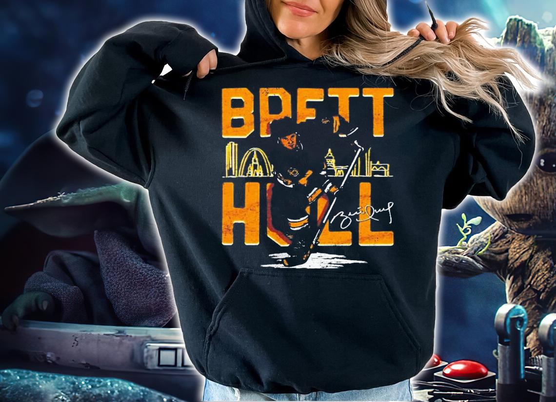 Brett Hull St. Louis signature shirt