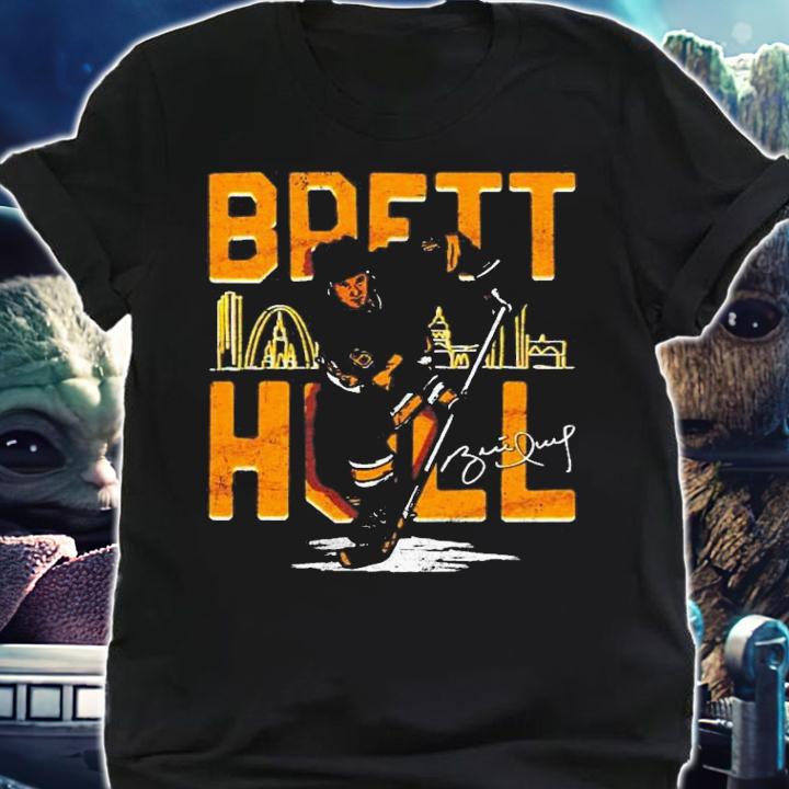 Brett Hull St. Louis signature shirt