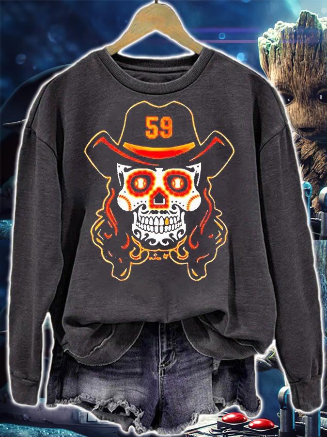 Chris Paddack Sugar Skull T-shirt sweatshirt