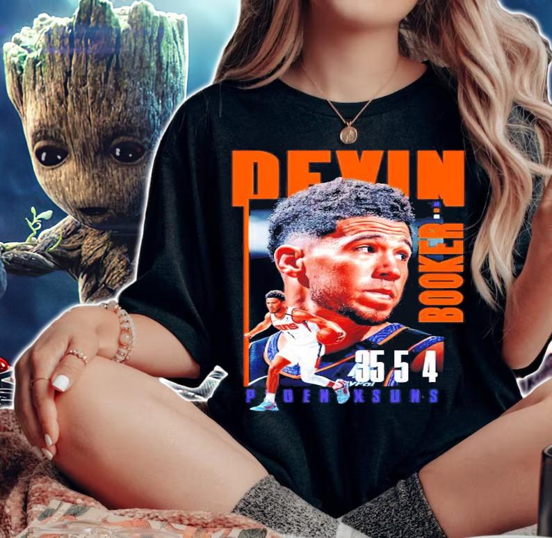 Devin Booker Phoenix Suns basketball shirt woman shirt