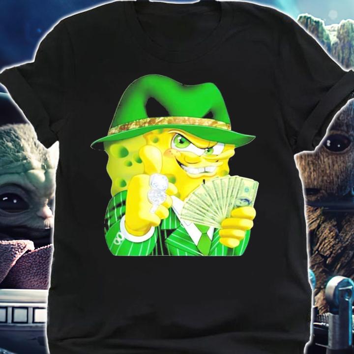 Gangster Spongebob money shirt