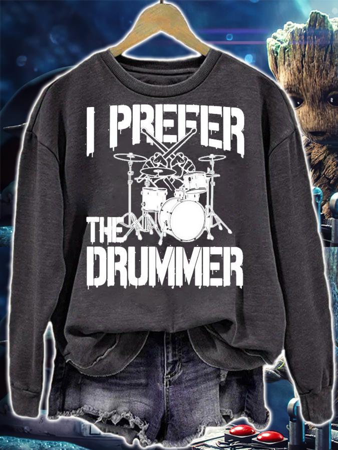 I prefer the drummer shirt