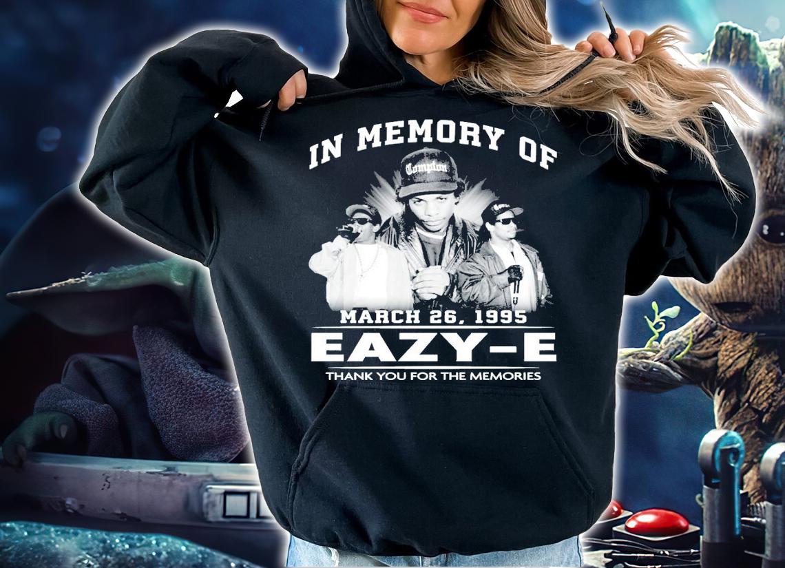 In memory of Eazy-E thank you for the memories shirt