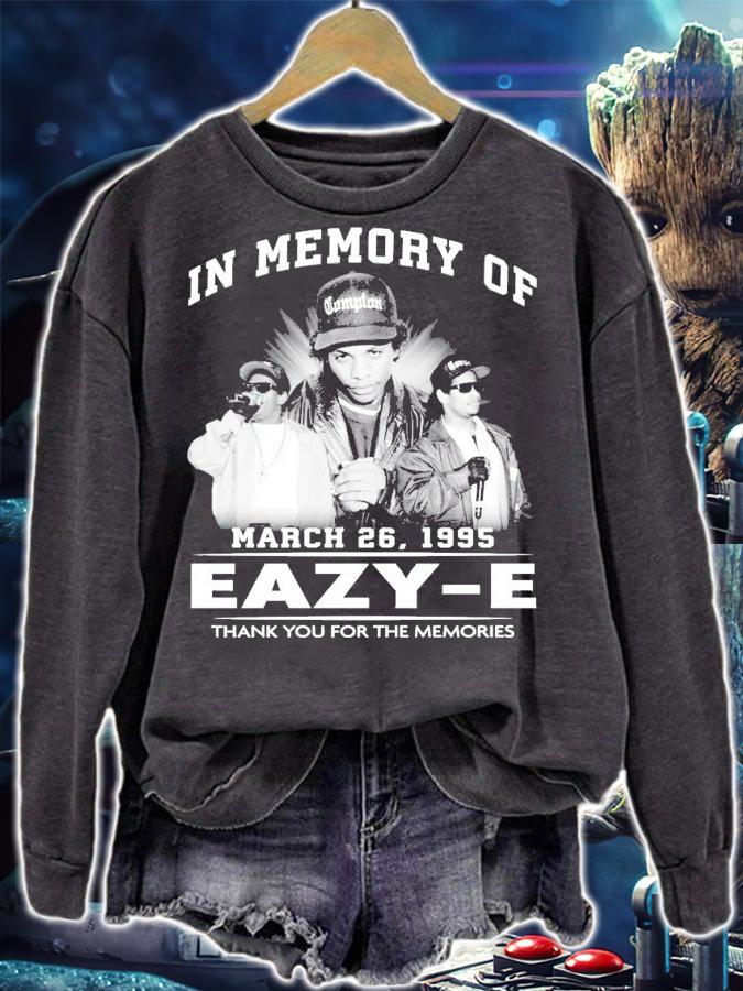 In memory of Eazy-E thank you for the memories shirt