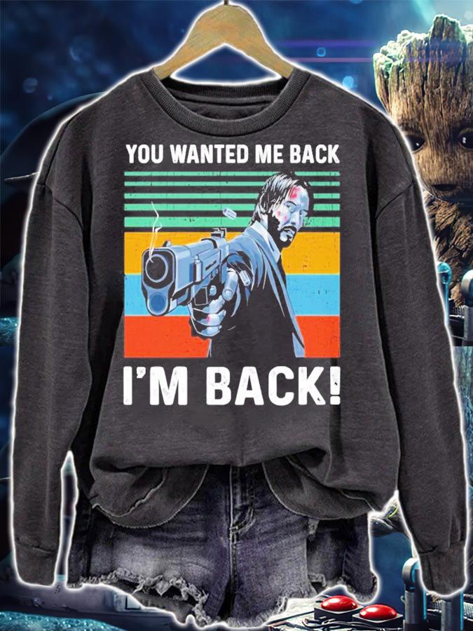 John Wick you wanted me back I'm back vintage t-shirt