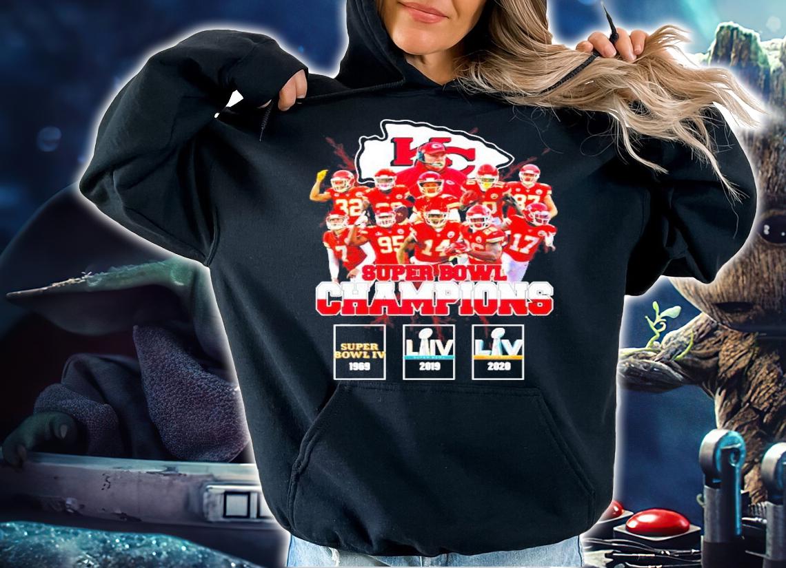 Kansas City Chiefs Super Bowl Champions 1969 2019 2020 shirt