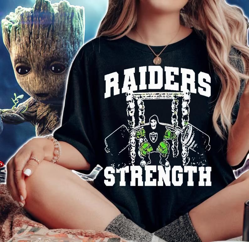 Las Vegas Raiders Strength T-shirt