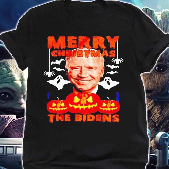 Merry Christmas the Bidens Halloween T-shirt