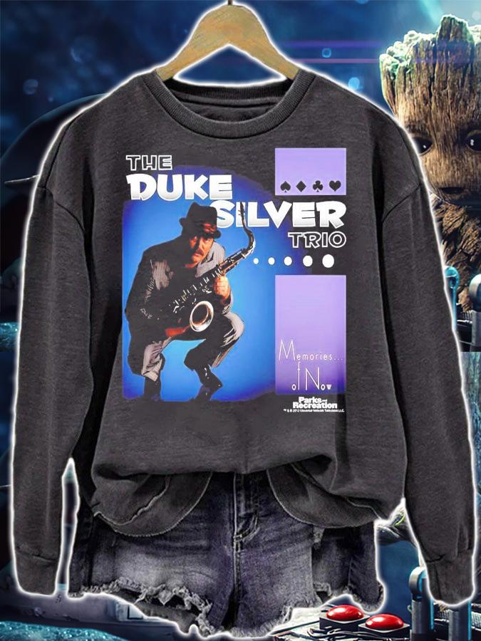Parks and Rec Duke Silver Trio Smooth Jazz shirt