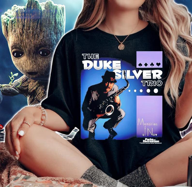 Parks and Rec Duke Silver Trio Smooth Jazz shirt