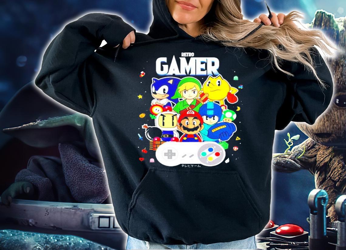 Retro gamer shirt