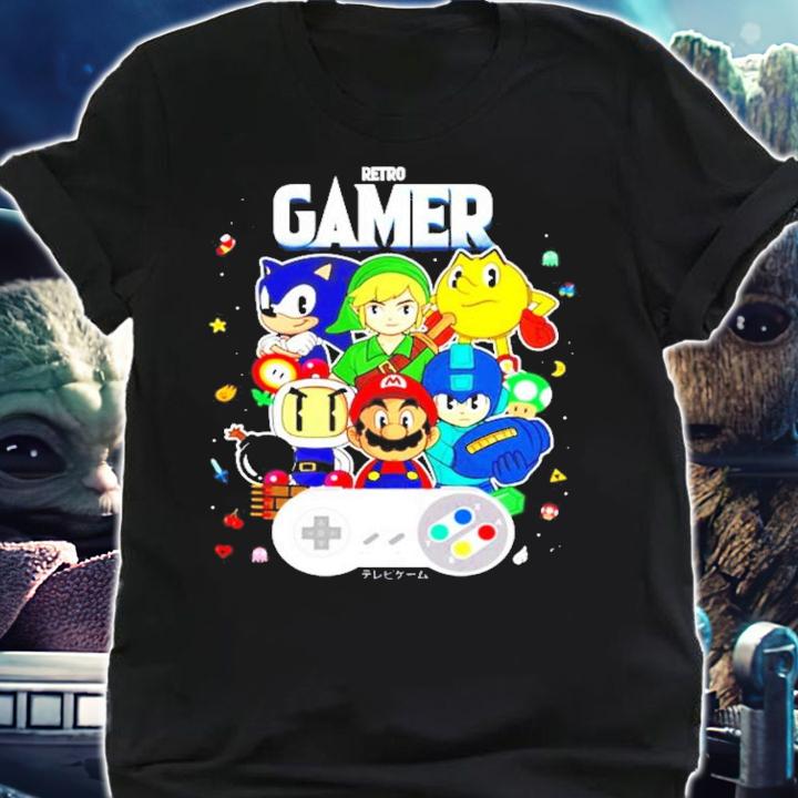 Retro gamer shirt