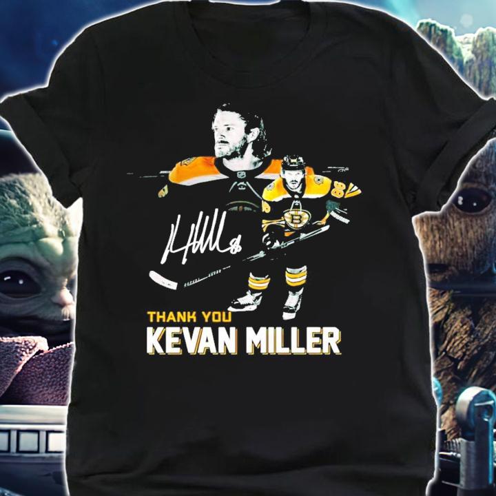 Thank you Kevan Miller hockey signature shirt shirt